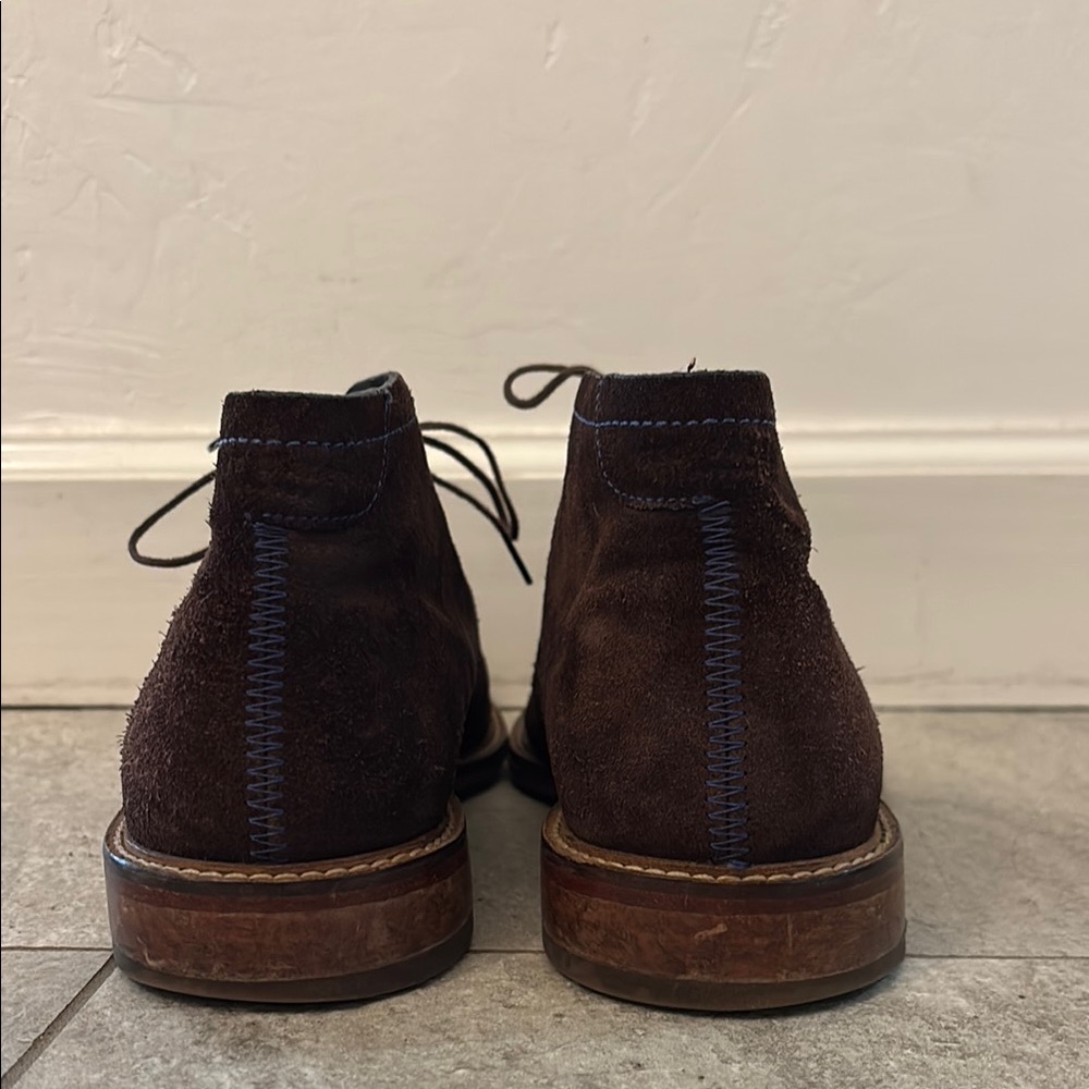 Ted Baker London Brown Suede Chukka Boots - Picture 4 of 8
